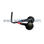Black Earbuds with LeftRight Indicators